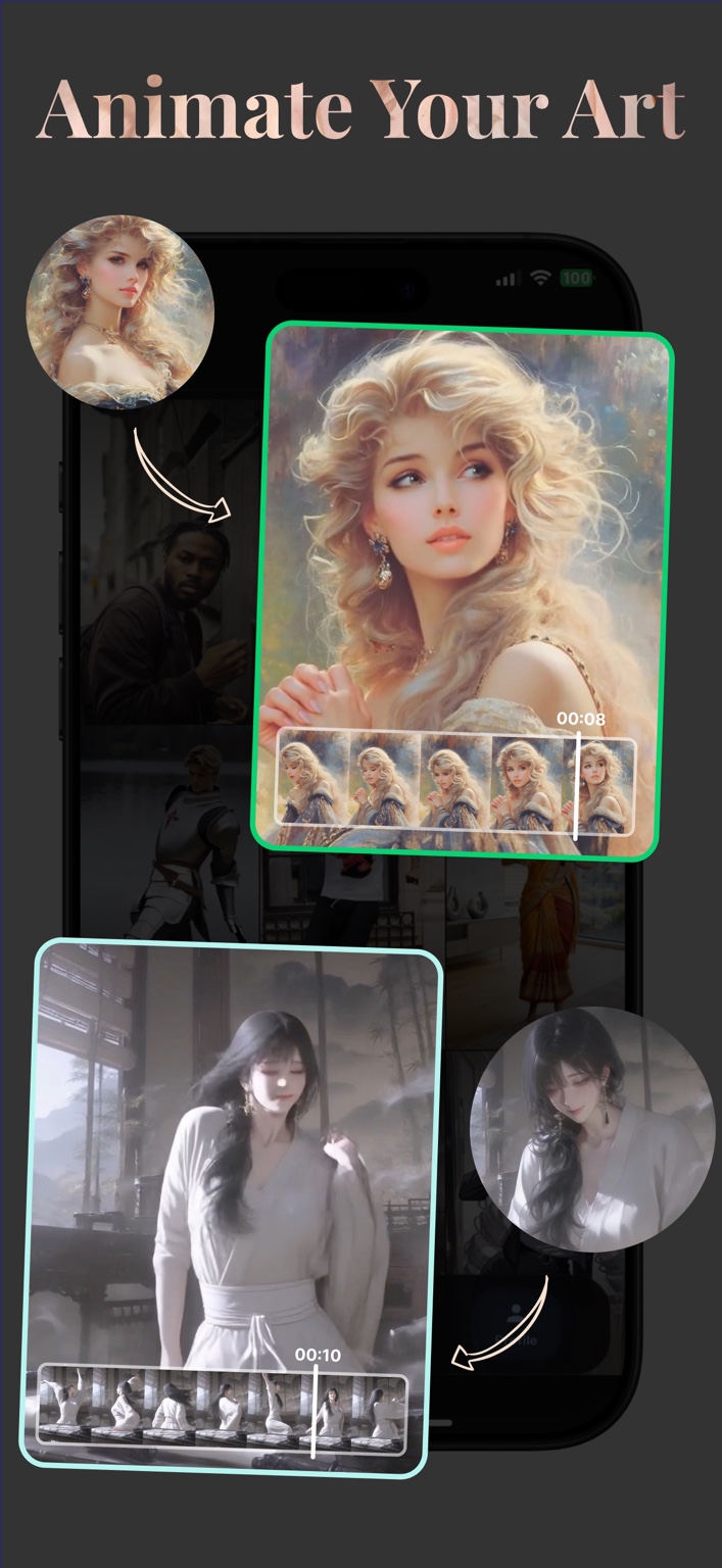 Aura AI photo to video preview
